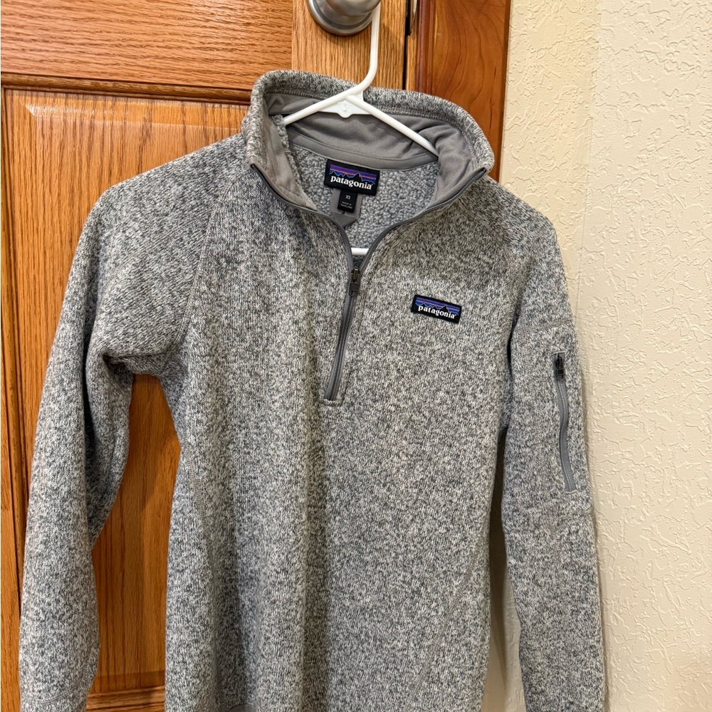 Women's Better Sweater 1/4-Zip Fleece Birch White XS